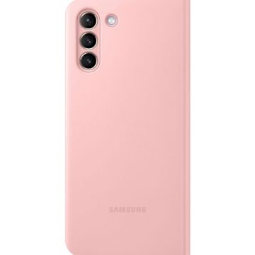 Husa Smart LED View Cover Samsung pentru Samsung Galaxy S21 Plus Pink