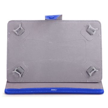 Husa tableta MRG M568, 10 inch, Tip mapa, Prindere 4 cleme, Albastru C570