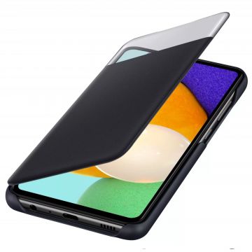 Husa View Wallet Cover Samsung pentru Samsung Galaxy A52 Negru