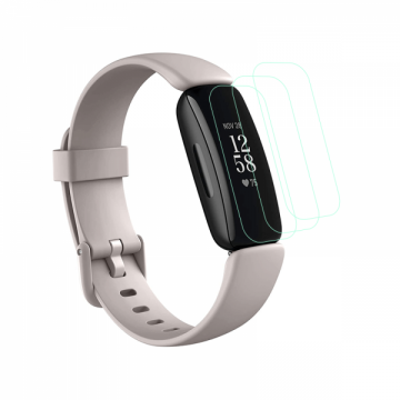 Set 3 folii de protectie ecran pentru Fitbit Inspire 2 transparenta