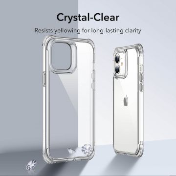 Carcasa 360 grade ESR Alliance Tough compatibila cu iPhone 12 Mini Clear