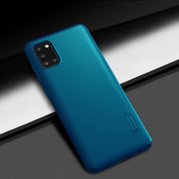 Carcasa Nillkin Frosted Shield compatibila cu Samsung Galaxy A31 Blue