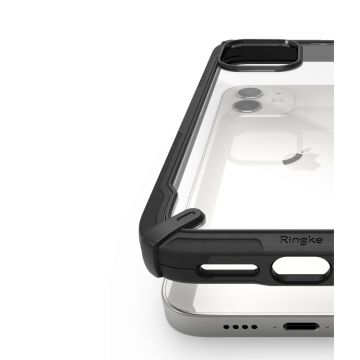 Carcasa Ringke Fusion X compatibila cu iPhone 12 Mini Black