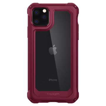 Carcasa Spigen Gauntlet compatibila cu iPhone 11 Pro Max Iron Red