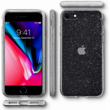 Carcasa Spigen Liquid Crystal compatibila cu iPhone 7/8/SE 2020/2022 Glitter Crystal