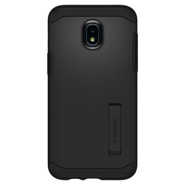 Carcasa Spigen Slim Armor compatibila cu Samsung Galaxy J3 (2018) Black