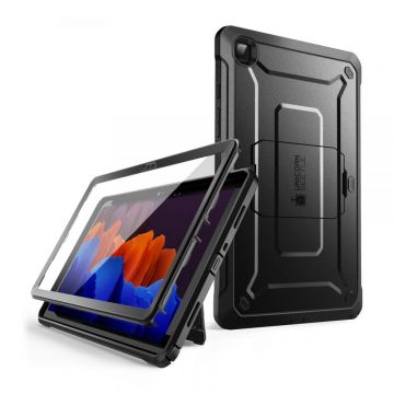 Carcasa Supcase Unicorn Beetle Pro compatibila cu Samsung Galaxy Tab A7 10.4 inch cu protectie display, Negru