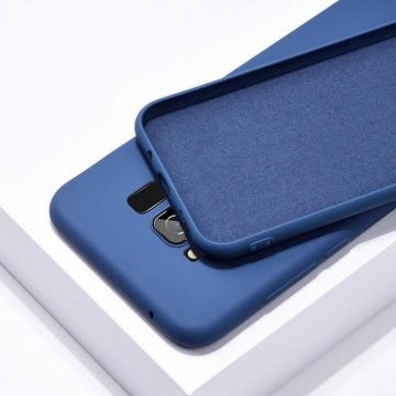 Carcasa TECH-PROTECT Icon compatibila cu Samsung Galaxy A12 (2020/2021) Blue
