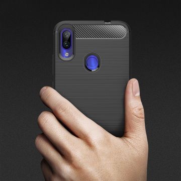 Carcasa TECH-PROTECT TPUCARBON Xiaomi Redmi 7 Black