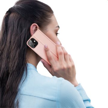 Husa DuxDucis SkinPro compatibila cu iPhone 12 Mini Pink
