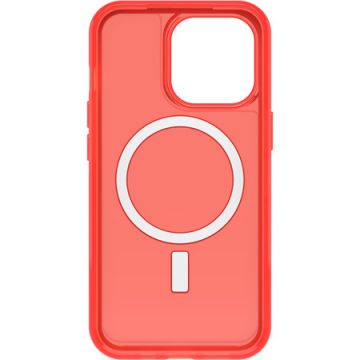 Carcasa antimicrobiana Otterbox Symmetry Plus compatibila cu iPhone 13 Pro, MagSafe, Red