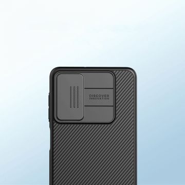 Carcasa Nillkin Cam Shield compatibila cu Samsung Galaxy M52 5G Black
