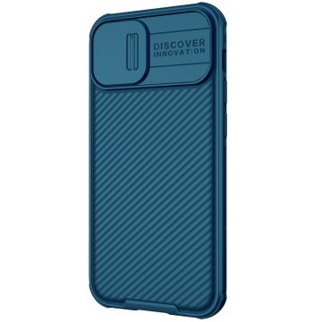 Carcasa Nillkin Cam Shield Pro compatibila cu iPhone 13 Mini Blue