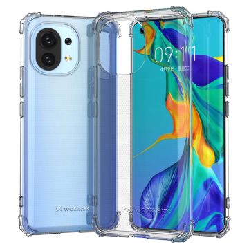 Carcasa rezistenta Wozinsky AntiShock compatibila cu Xiaomi Mi 11, Transparenta