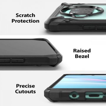 Carcasa Ringke Fusion X compatibila cu Xiaomi Mi 10T Lite Black
