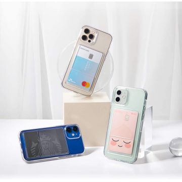Carcasa Spigen Crystal Slot compatibila cu iPhone 12 Mini Crystal Clear