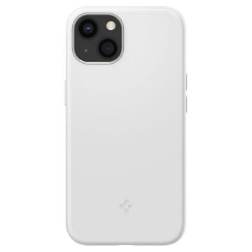 Carcasa Spigen Silicone Fit compatibila cu iPhone 13 White