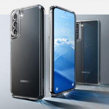 Carcasa Spigen Ultra Hybrid compatibila cu Samsung Galaxy S22 Plus Crystal Clear