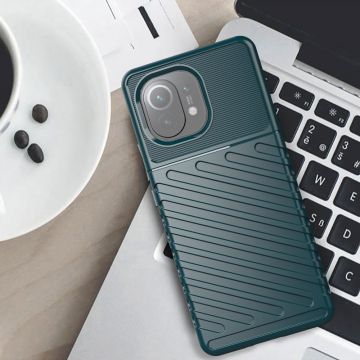 Carcasa Thunder Flexible compatibila cu Xiaomi Mi 11 Green