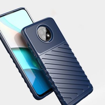 Carcasa Thunder Flexible compatibila cu Xiaomi Redmi Note 9T Blue