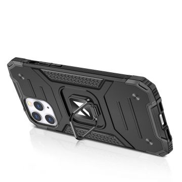 Carcasa Wozinsky Ring Armor compatibila cu iPhone 13 Mini, Functie magnetica, Red