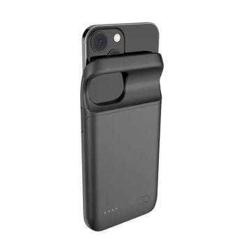 Husa de protectie cu baterie TECH-PROTECT Power Case 4700 mAh compatibila cu iPhone 12 Mini / 13 Mini Black