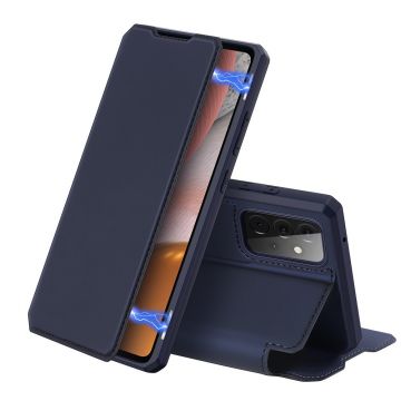 Husa DuxDucis Skin X compatibila cu Samsung Galaxy A72 Navy Blue