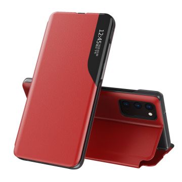 Husa Eco Leather View compatibila cu Samsung Galaxy A32 5G Red