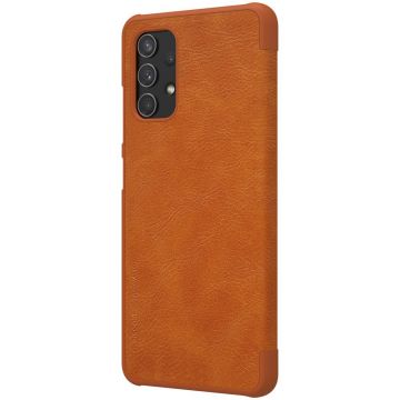 Husa Nillkin Qin Leather compatibila cu Samsung Galaxy A32 4G Brown