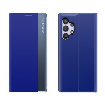 Husa Sleep Smart Window compatibila cu Samsung Galaxy A32 5G Blue