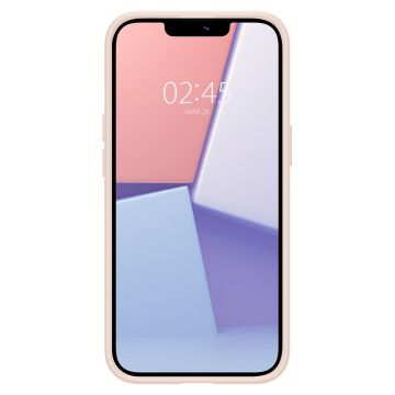 Husa slim Spigen Thin Fit compatibila cu iPhone 13 Mini Pink Sand