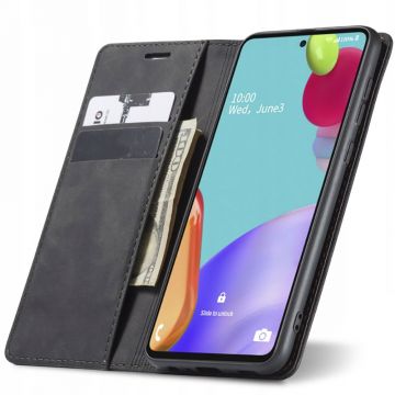 Husa TECH-PROTECT Wallet V3 compatibila cu Samsung Galaxy A72 Dark Grey
