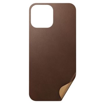 Skin din piele naturala NOMAD Leather MagSafe compatibil cu iPhone 13 Pro Max Brown