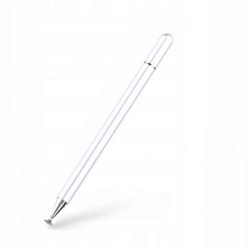 Stylus Pen Tech-Protect Charm White/Silver