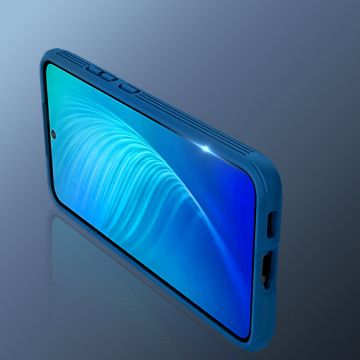 Carcasa Nillkin Cam Shield Pro compatibila cu Samsung Galaxy S22 Blue