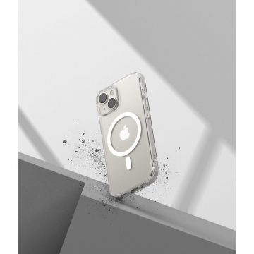 Carcasa Ringke Fusion Magnetic MagSafe compatibila cu iPhone 14 Matte Clear