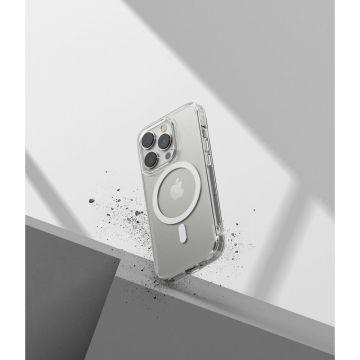 Carcasa Ringke Fusion Magnetic MagSafe compatibila cu iPhone 14 Pro Max Matte Clear