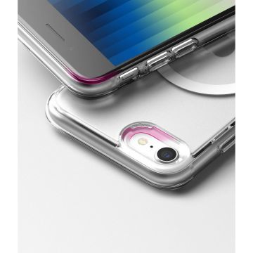 Carcasa Ringke Fusion Magnetic MagSafe compatibila cu iPhone 7/8/SE 2020/2022 Matte Clear