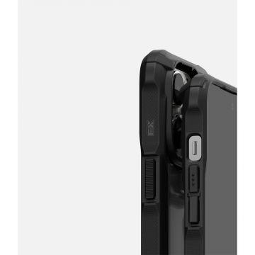 Carcasa Ringke Fusion X compatibila cu iPhone 14 Pro Black