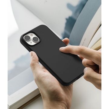 Carcasa Ringke Silicone compatibila cu iPhone 14 Black