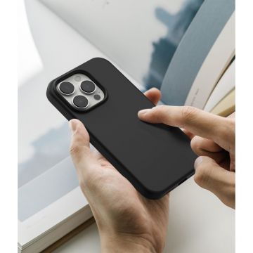 Carcasa Ringke Silicone compatibila cu iPhone 14 Pro Max Black