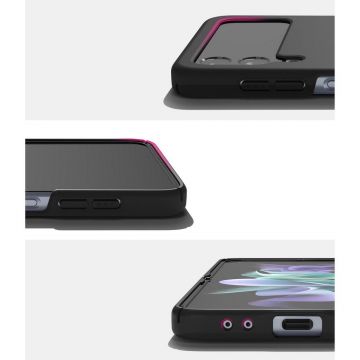 Carcasa Ringke Slim compatibila cu Samsung Galaxy Z Flip 4 5G Black