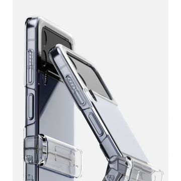 Carcasa Ringke Slim Hinge compatibila cu Samsung Galaxy Z Flip 4 5G Clear