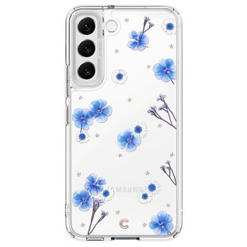 Carcasa Spigen Cecile compatibila cu Samsung Galaxy S22 Blue Spring