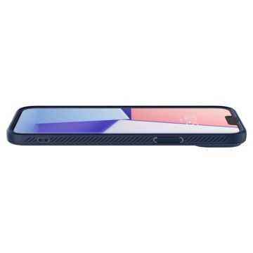 Carcasa Spigen Liquid Air compatibila cu iPhone 14 Navy Blue