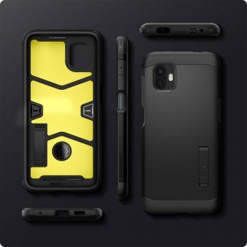 Carcasa Spigen Tough Armor compatibila cu Samsung Galaxy Xcover 6 Pro Black