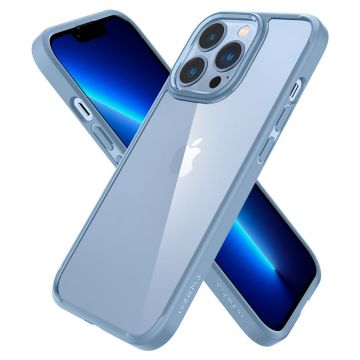 Carcasa Spigen Ultra Hybrid compatibila cu iPhone 13 Pro Blue