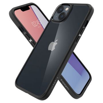 Carcasa Spigen Ultra Hybrid compatibila cu iPhone 14 Plus Matte Black