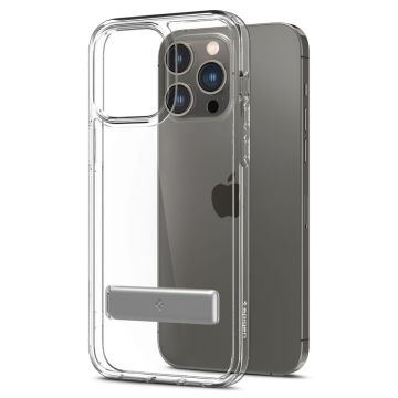 Carcasa Spigen Ultra Hybrid S compatibila cu iPhone 14 Pro Crystal Clear