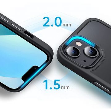 Carcasa TECH-PROTECT MAGMAT MagSafe compatibila cu iPhone 13 Pro Black/Clear